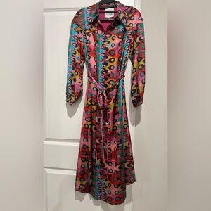 Alden Adair Jane Dress in Plume print